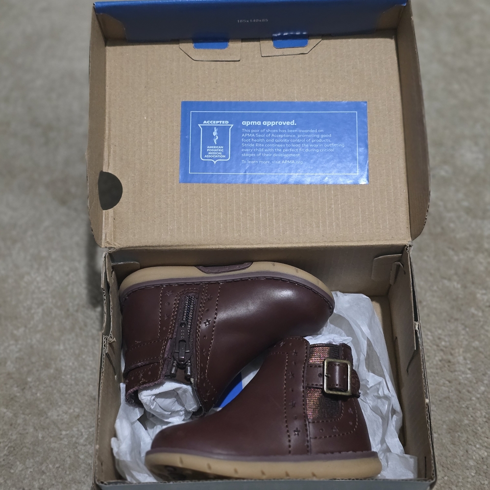 Brown Kids Boots